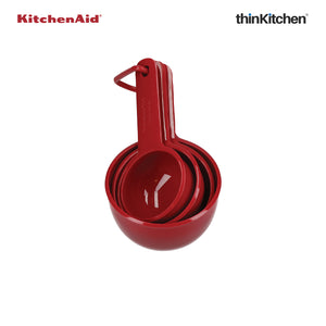 KitchenAid 4-Pc Measuring Cup Set - Empire Red