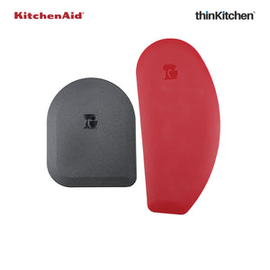 KitchenAid Pot Scraper and Bowl Scraper Set - Empire Red, 2-Pc Set