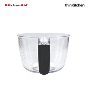KitchenAid Mixing and Measuring Bowl with Handle - Black