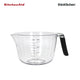 KitchenAid Mixing and Measuring Bowl with Handle - Black