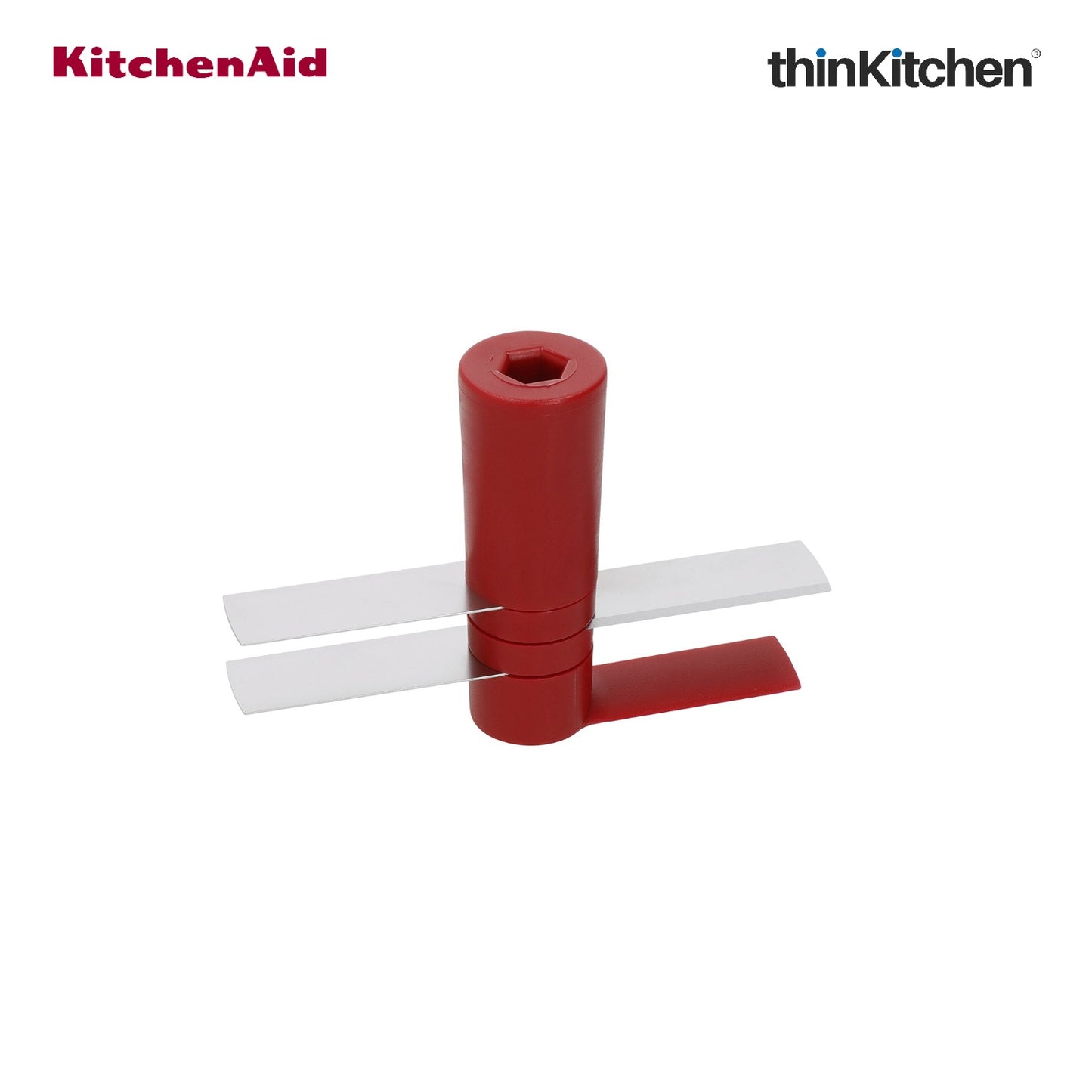 KitchenAid Manual Vegetable Chopper with Pull Cord, 720ml, Red