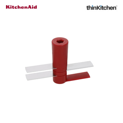 KitchenAid Manual Vegetable Chopper with Pull Cord, 720ml, Red