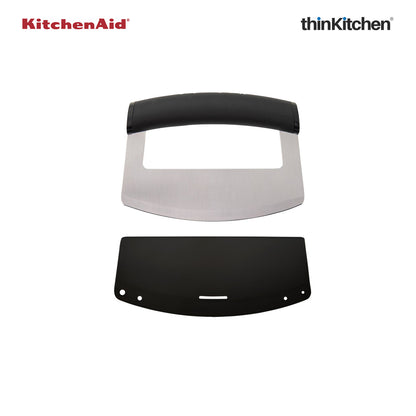 Kitchenaid Mezzaluna Knife With Curved Blade Black