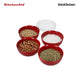 KitchenAid 4-Pc Pinch Bowl Set - Empire Red