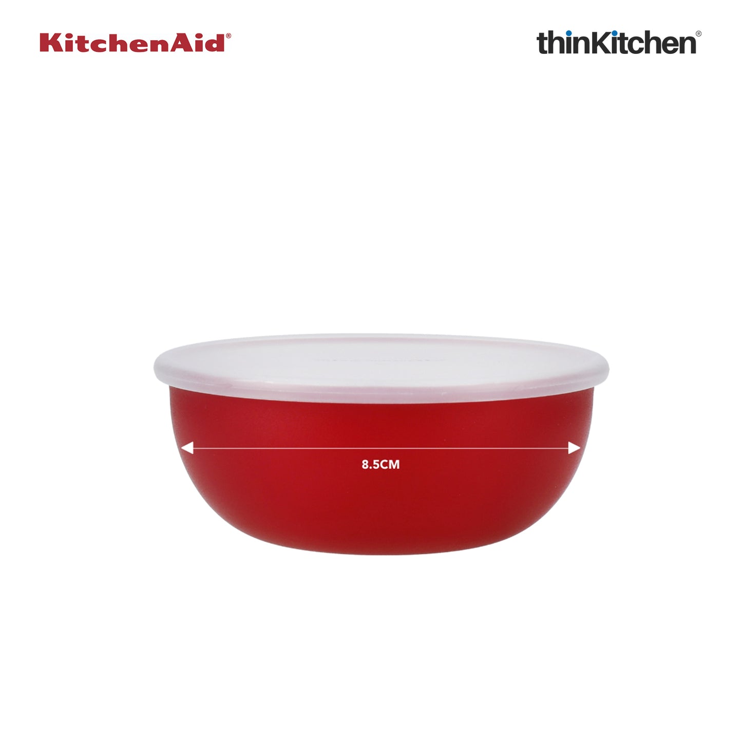 Kitchenaid 4 Pc Pinch Bowl Set Empire Red