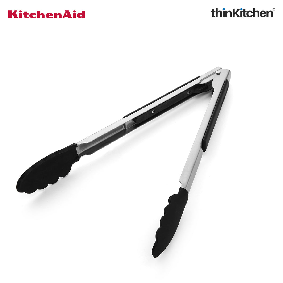 KitchenAid Silicone-Tipped Tongs, 30cm