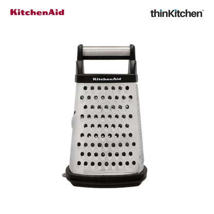 KitchenAid 4-Sided Stainless Steel Box Grater with Storage Container