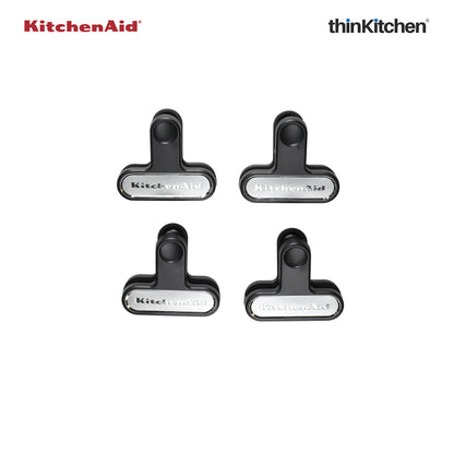 Kitchenaid 4 Pc Food Storage Bag Clips Set Black
