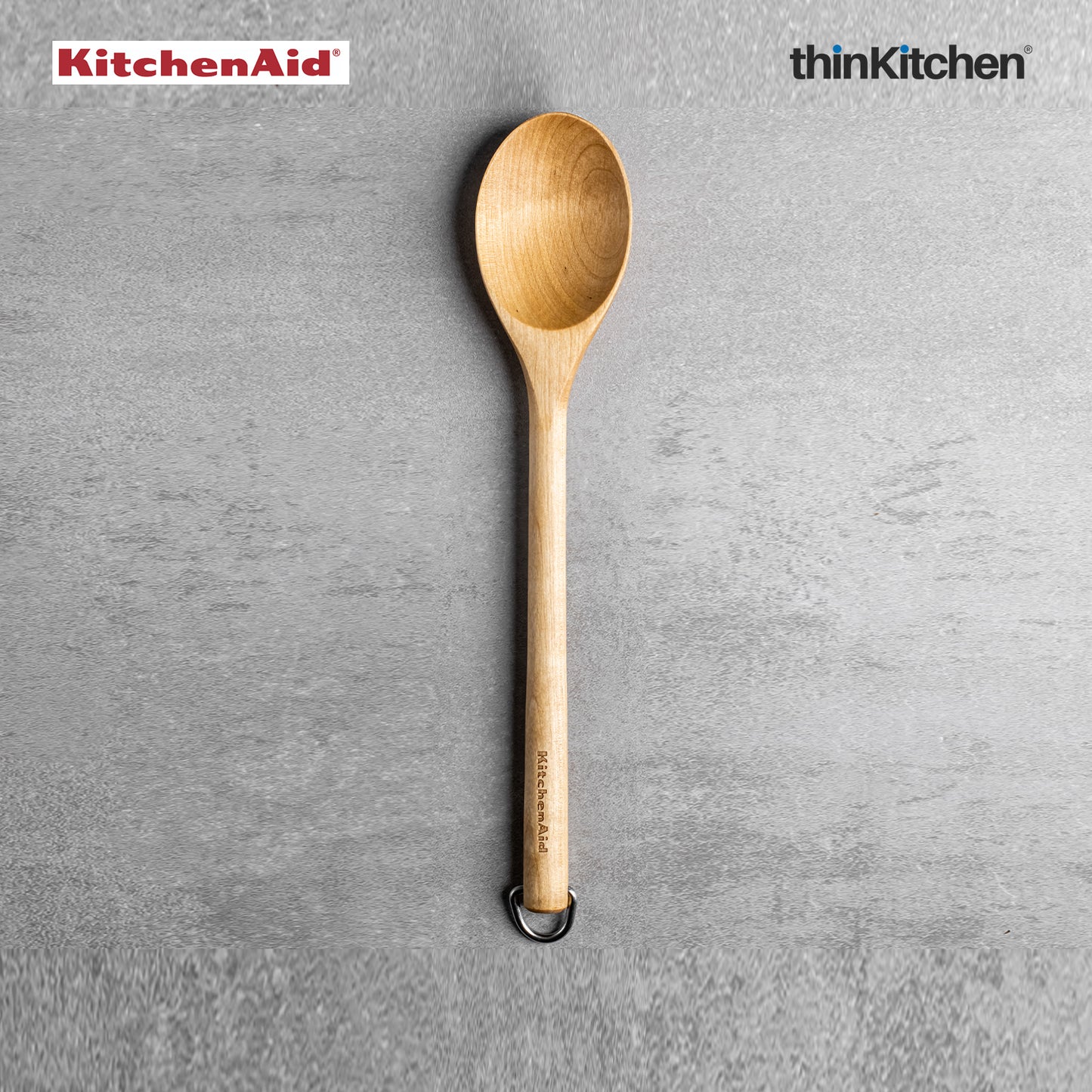 Kitchenaid Birchwood Slotted Spoon Stir Serve Spoon