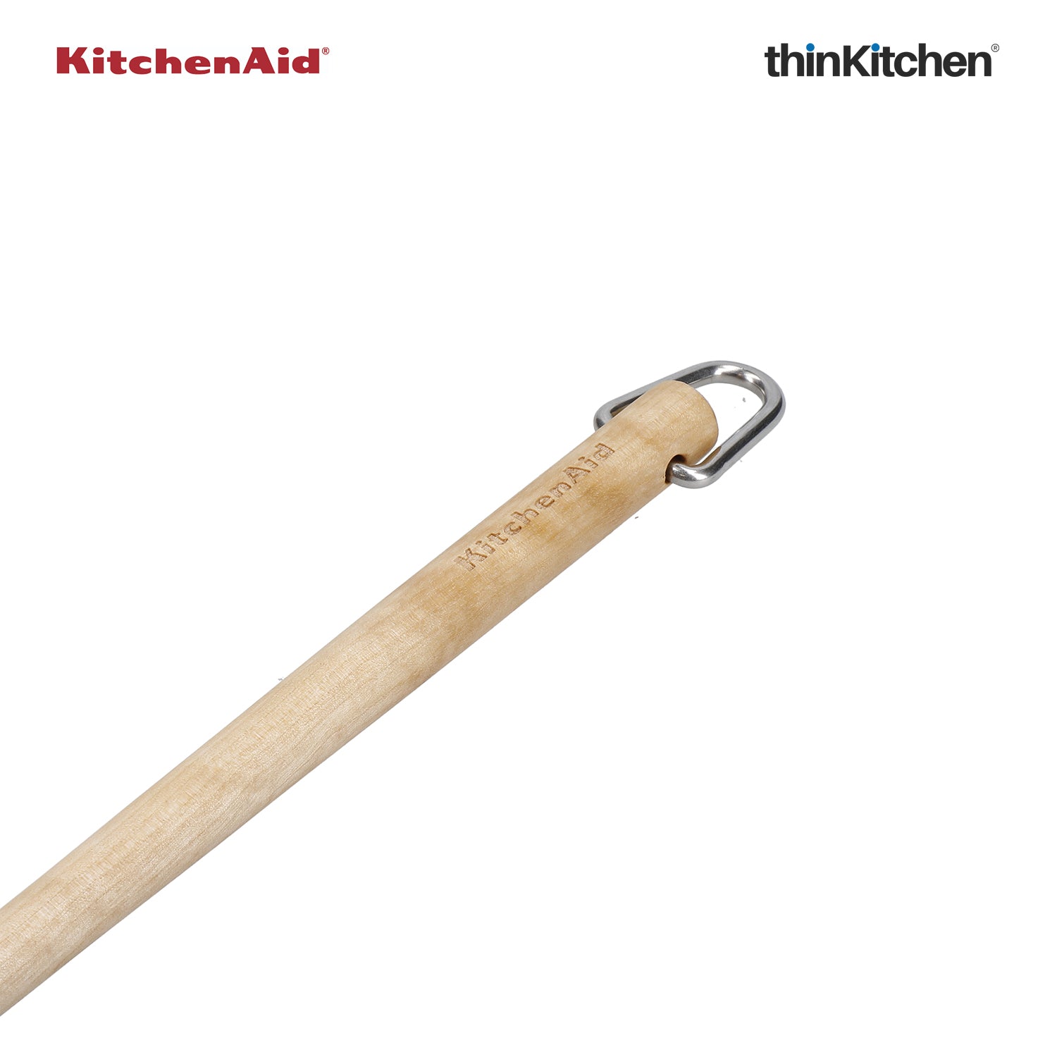 KitchenAid 2pc Mini Birchwood Spatulas Set - Empire Red