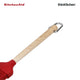 KitchenAid Birchwood Pastry Brush with Silicone Head - Empire Red
