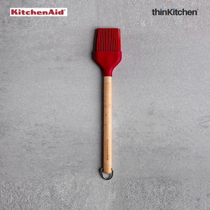 Kitchenaid Birchwood Basting Brush Empire Red