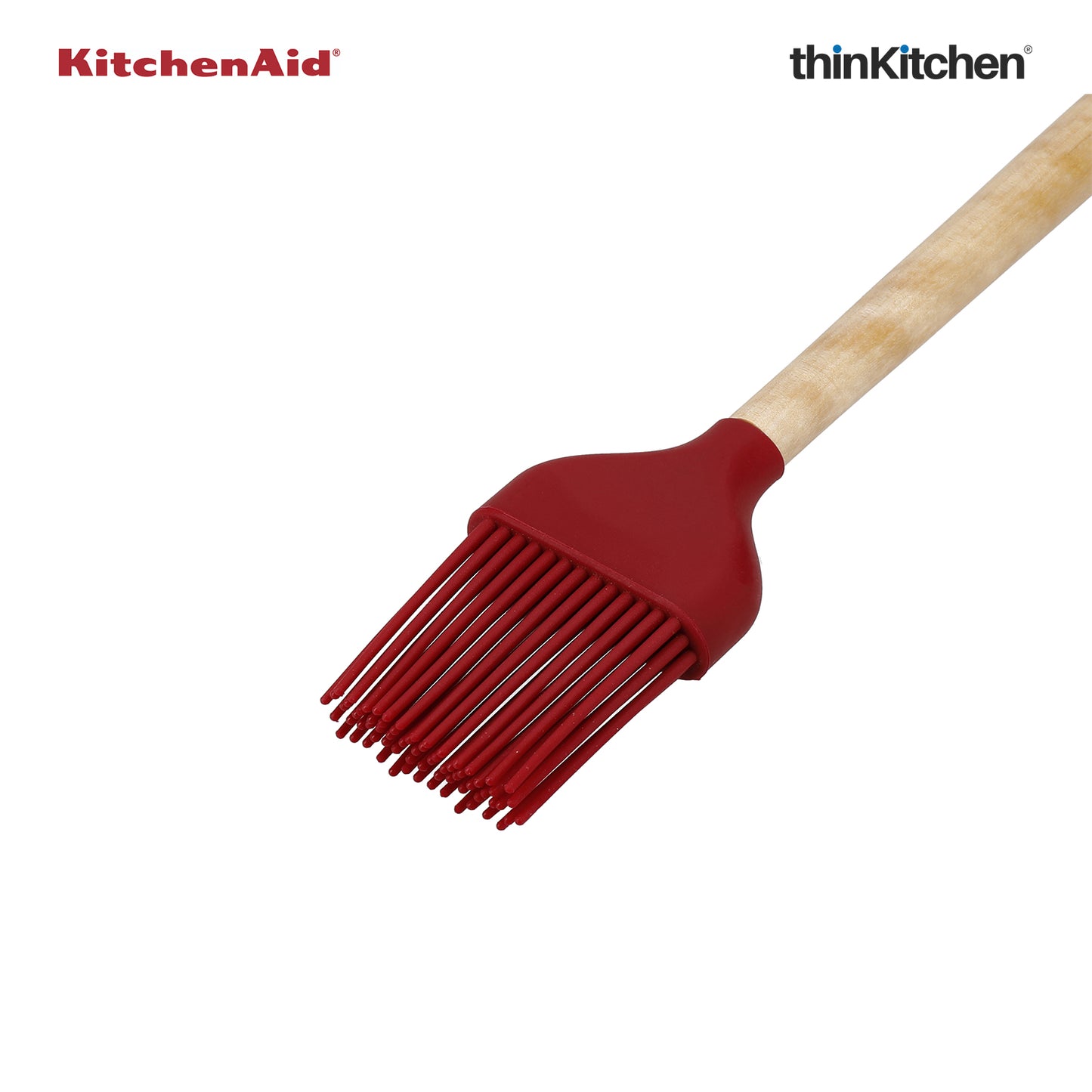 Kitchenaid Birchwood Basting Brush Empire Red