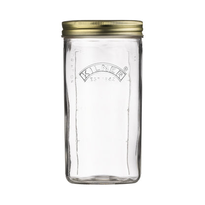Kilner® Wide Mouth Preserve Jar Mega Combo – The Ultimate Preserving Set (1L, 500ml, 350ml & 200ml)