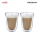 La Cafetière Double Walled Latte Jack Glasses, 300ml