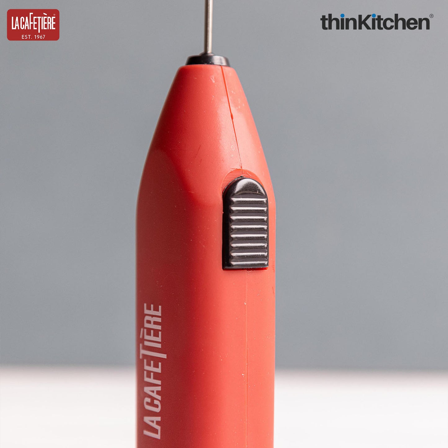 La Cafetière Drinks Frother, Red, Gift Boxed