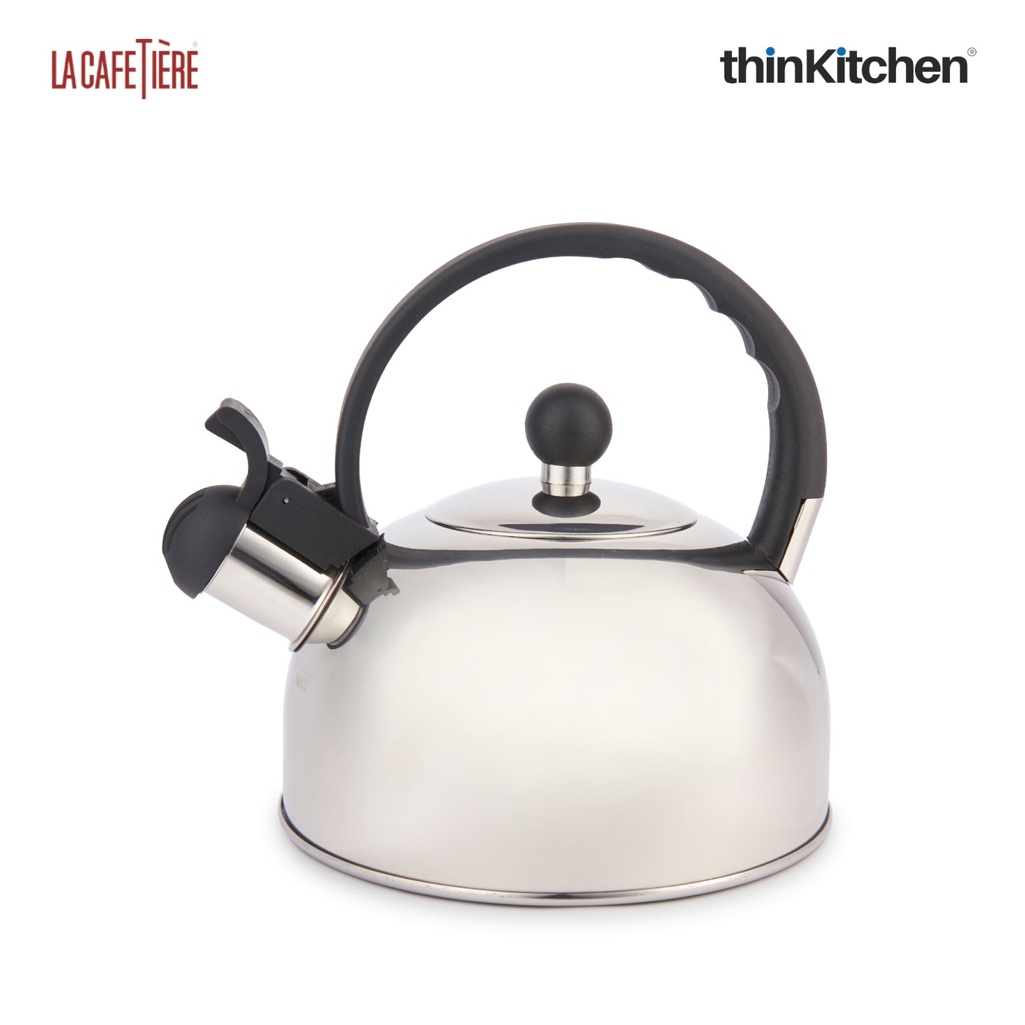 La Cafetiere Stainless Steel 1 3 Litres Whistling Kettle