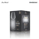 Final Touch White Wine Lead-Free Crystal Glasses - Set of 4