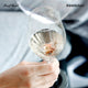Final Touch Champagne Lead-Free Crystal Glasses - Set of 2