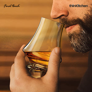 Final Touch Whiskey Tasting Glasses - Set of 2
