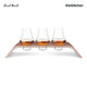 Final Touch Whiskey Flight Tasting Glass - Set of 4