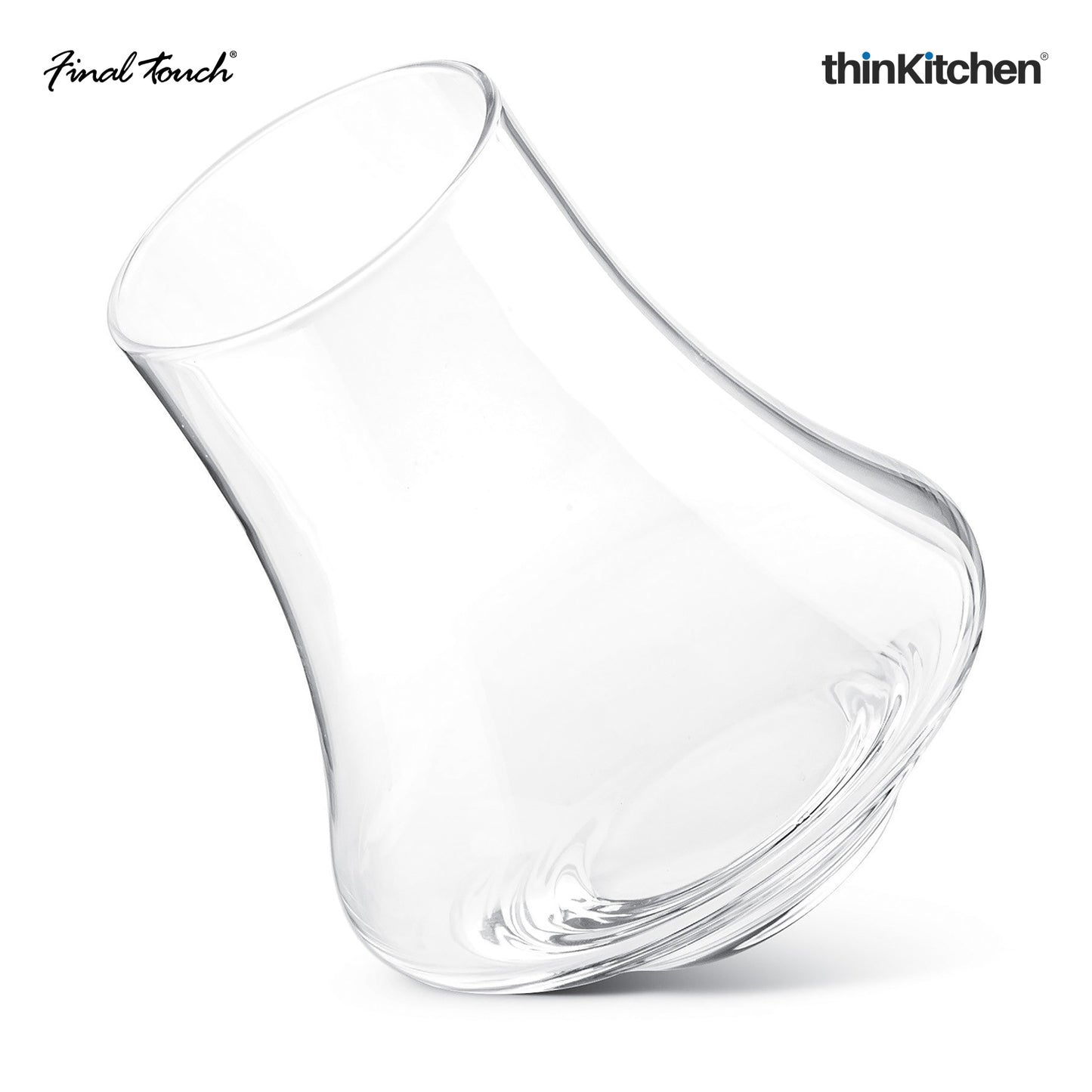 Final Touch Revolve Spirits Tasting Glass Set Of 2