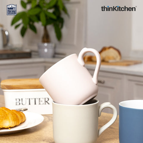 London Pottery Farmhouse Mug Nordic Pink 250ml