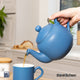 London Pottery Farmhouse Teapot, Nordic Blue, Four Cup - 1200ml