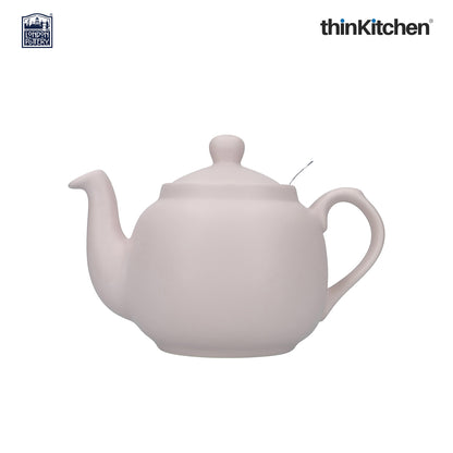 London Pottery Farmhouse Teapot, Nordic Pink, Four Cup - 1200ml