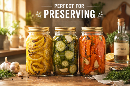 Kilner 1 Litre Leakproof Premium Preserve Glass Jar with Screw Lid, Ideal for Storing and Preserving