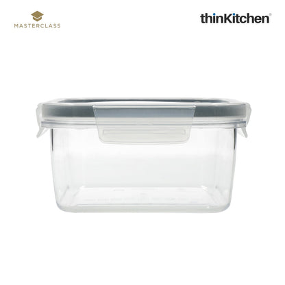 Masterclass Recycled Eco Snap Food Storage Container Square 1400ml