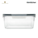 MasterClass Recycled Eco Snap Food Storage Container, Rectangular, 800ml