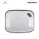 MasterClass Recycled Eco Snap Food Storage Container, Rectangular, 800ml