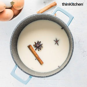 MasterClass Sky Blue Casserole Dish, 2.5 litre