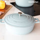 MasterClass Cast Shallow Casserole Dish, 4 Litre