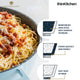 MasterClass Cast Shallow Casserole Dish, 4 Litre