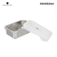 MasterClass All-in-One Snack-Sized Stainless Steel Food Storage Container/Dish with Lid, 500ml