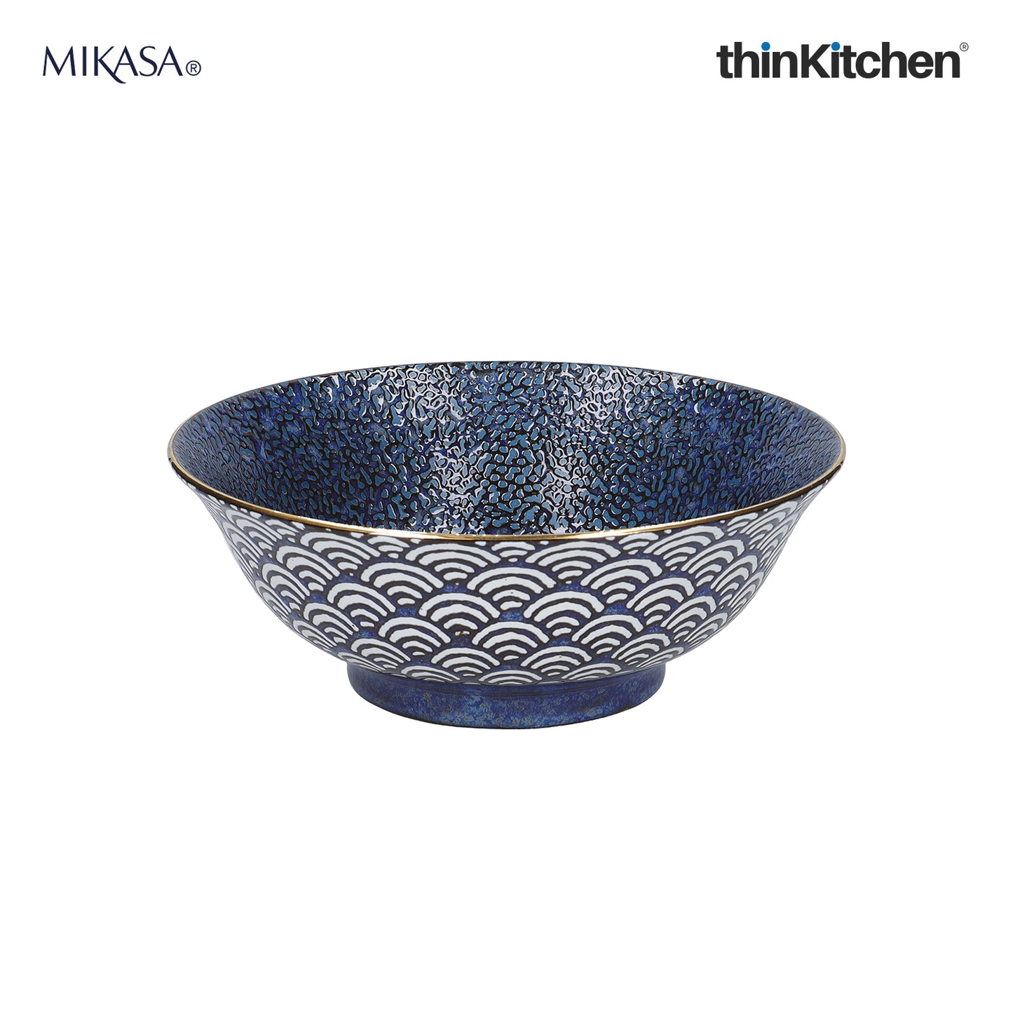 Mikasa Satori Porcelain Serving Bowl, 700ml