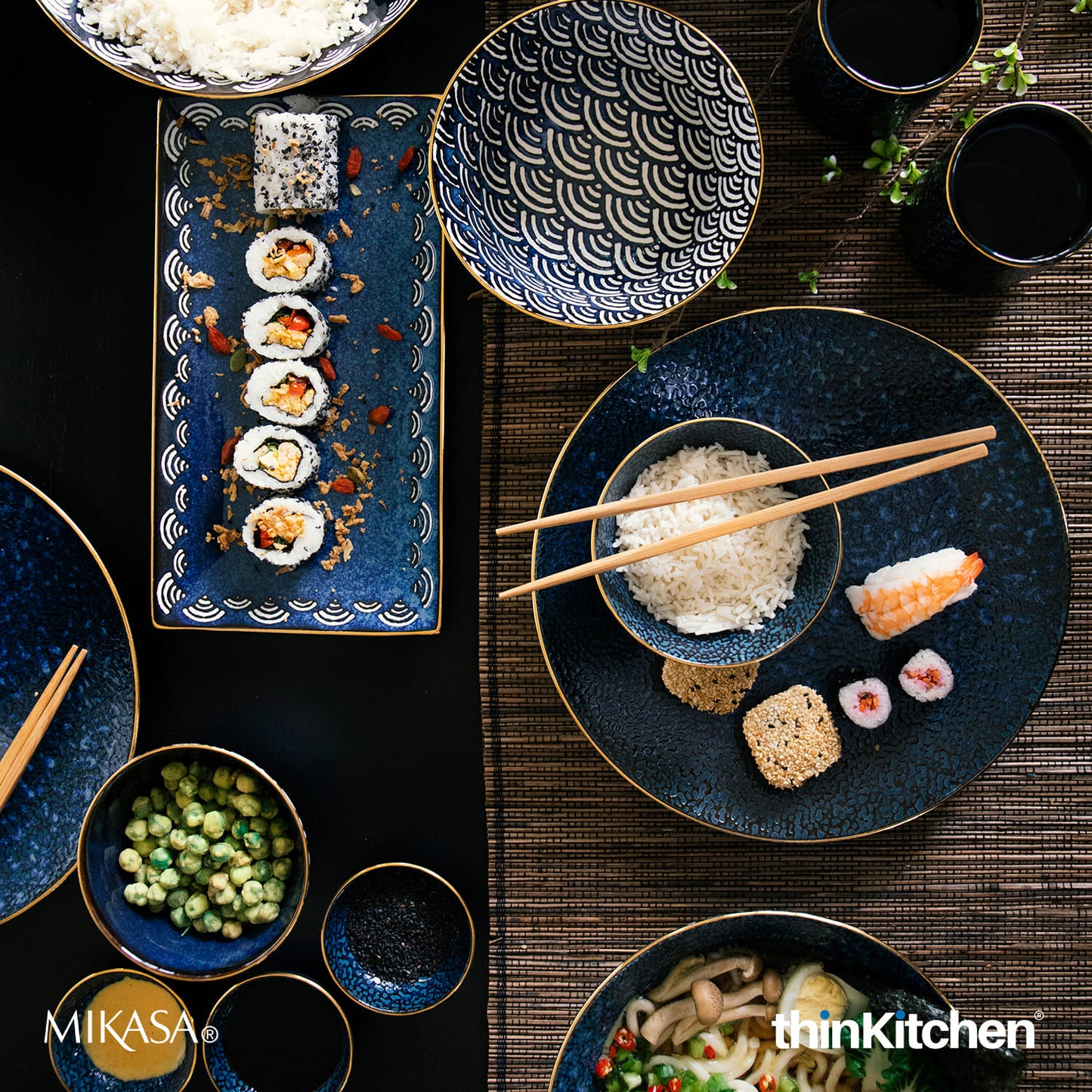 Mikasa Satori Porcelain Dinner Plate, 27 cm