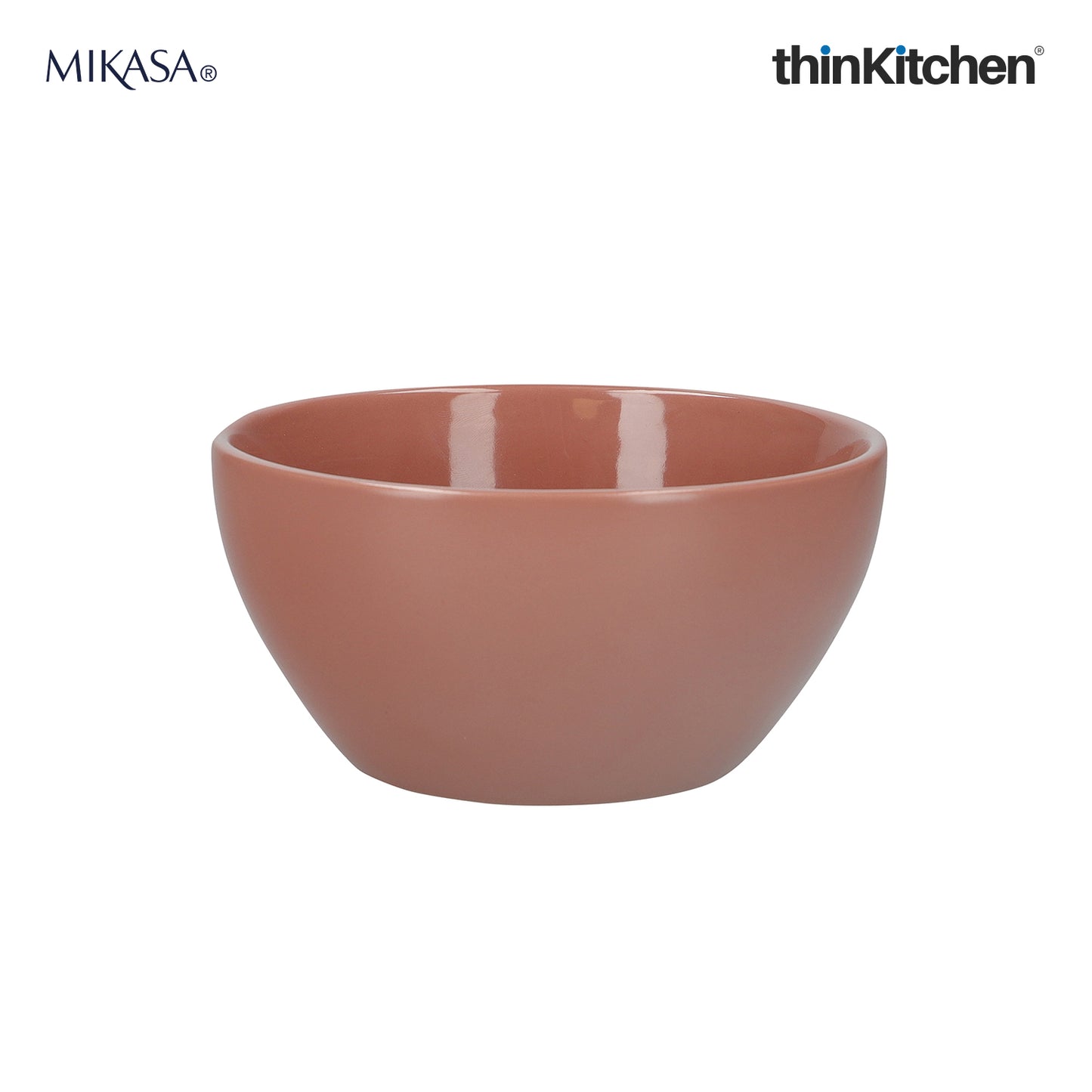 Mikasa Serenity Pink Ceramic Bowl, 520ml