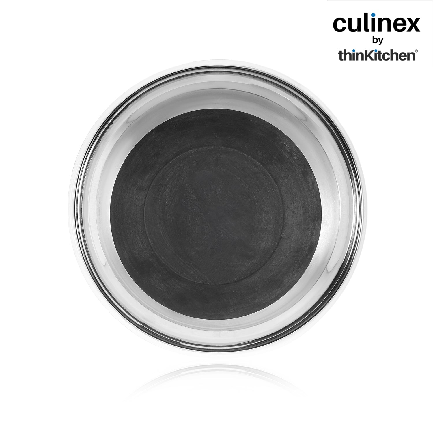 Culinex by thinKitchen Heavy-Duty 304 Stainless Steel Anti-Skid Mixing Bowl for Cakes, Dough, Eggs - 1pc (3800 ml) | Cooking, Prep, Mixing|By thinKitchen - 6