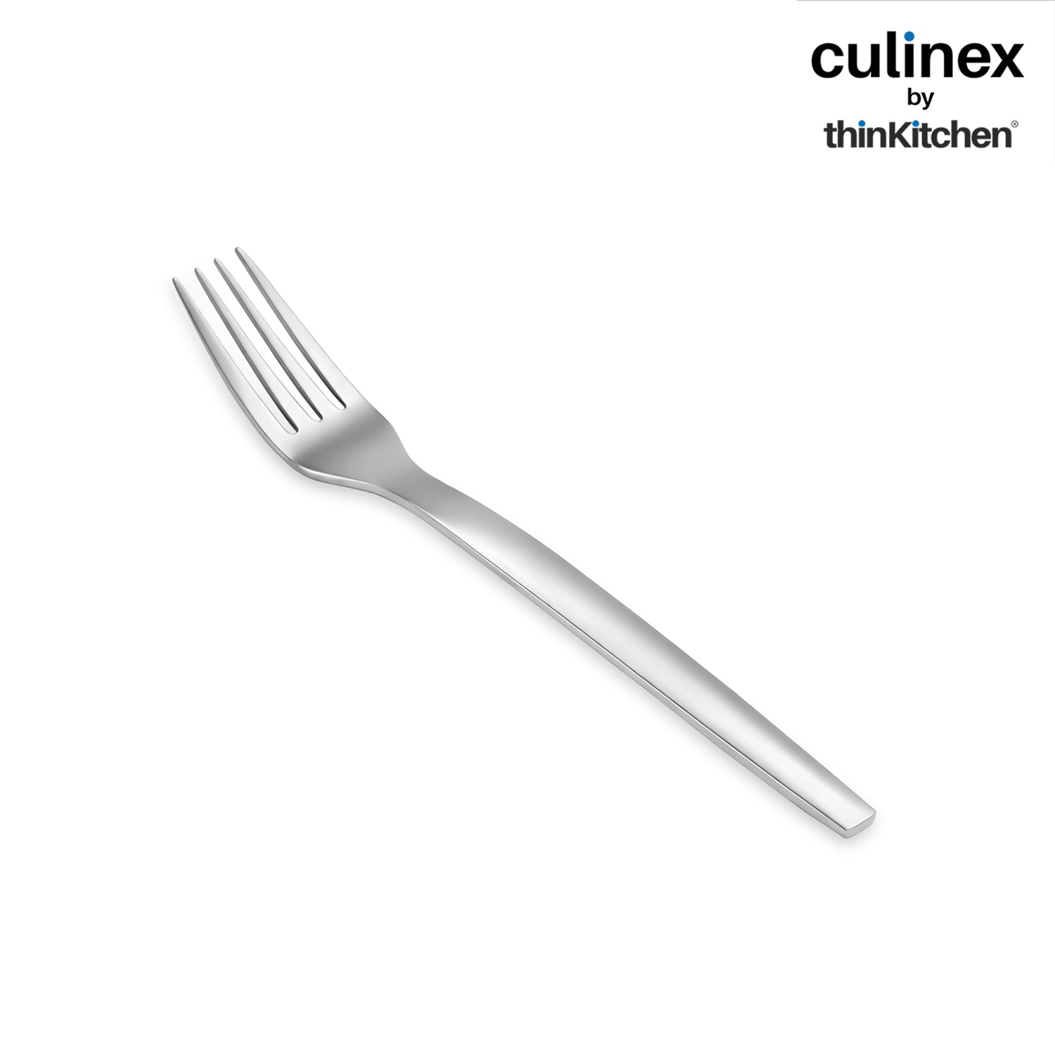 Culinex by thinKitchen Stainless Steel 5.7" Cake Fork, Set of 6 | Silver Rustproof Flatware By thinKitchen (Queen) - 4