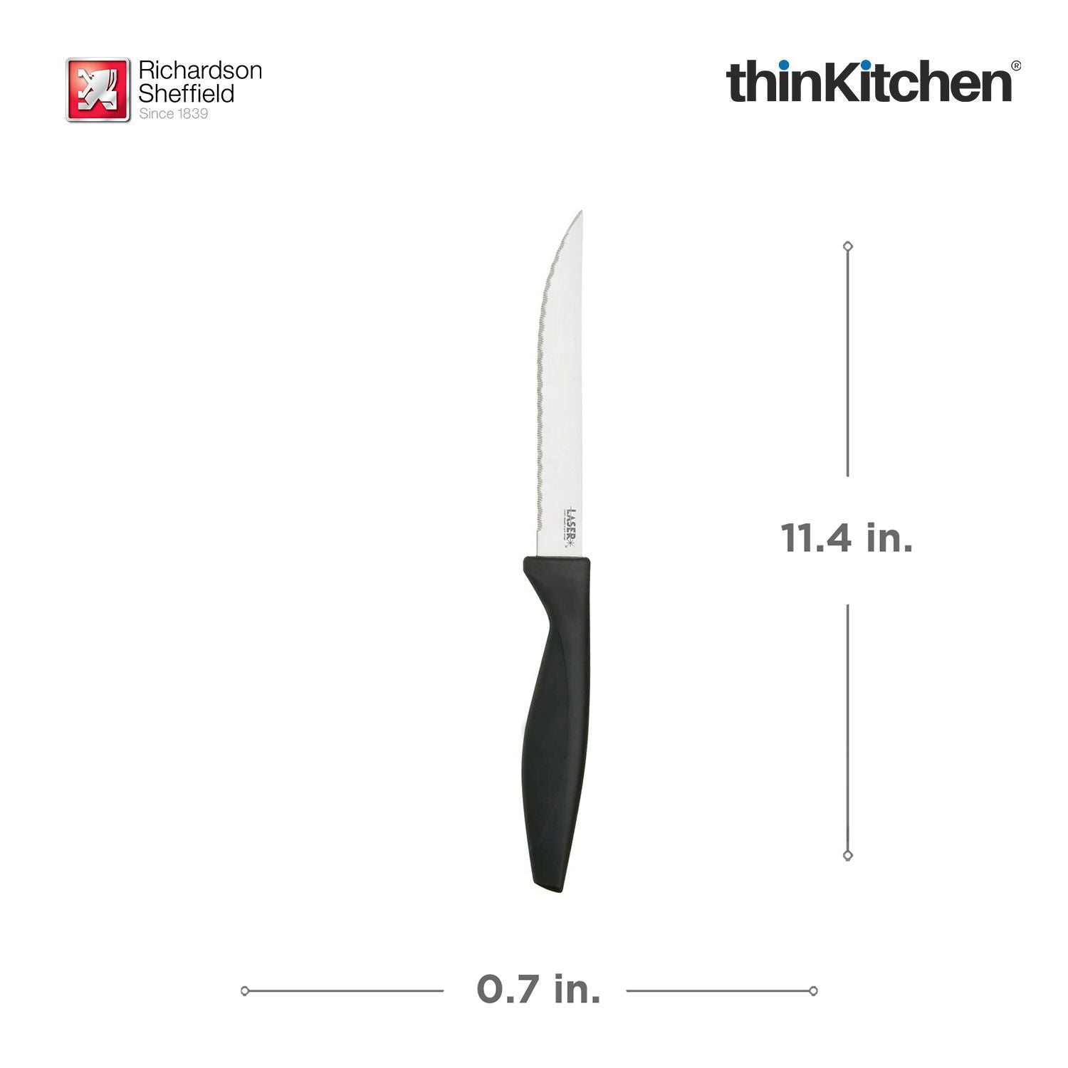 Richardson Sheffield Laser Cuisine Stainless Steel All-Purpose Knife - 3
