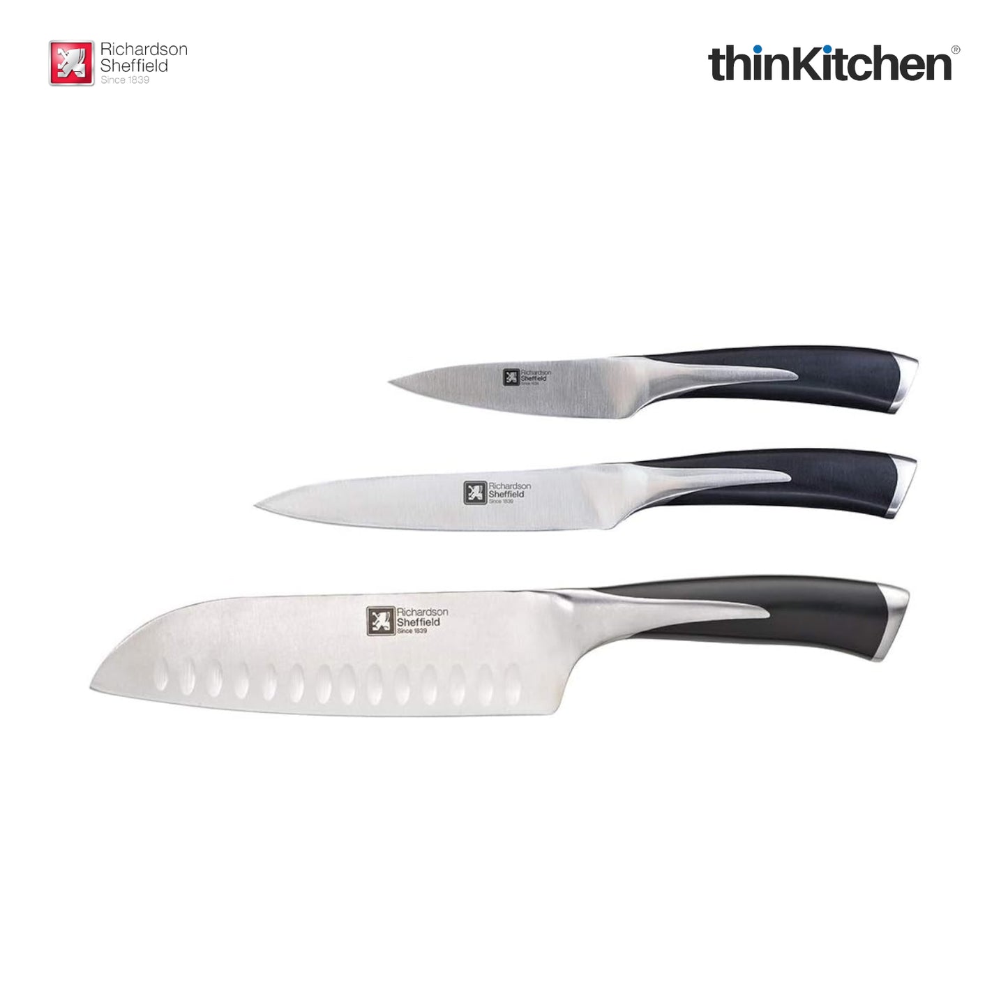 Richardson Sheffield 3 Piece Kyu Chefs Knife Set