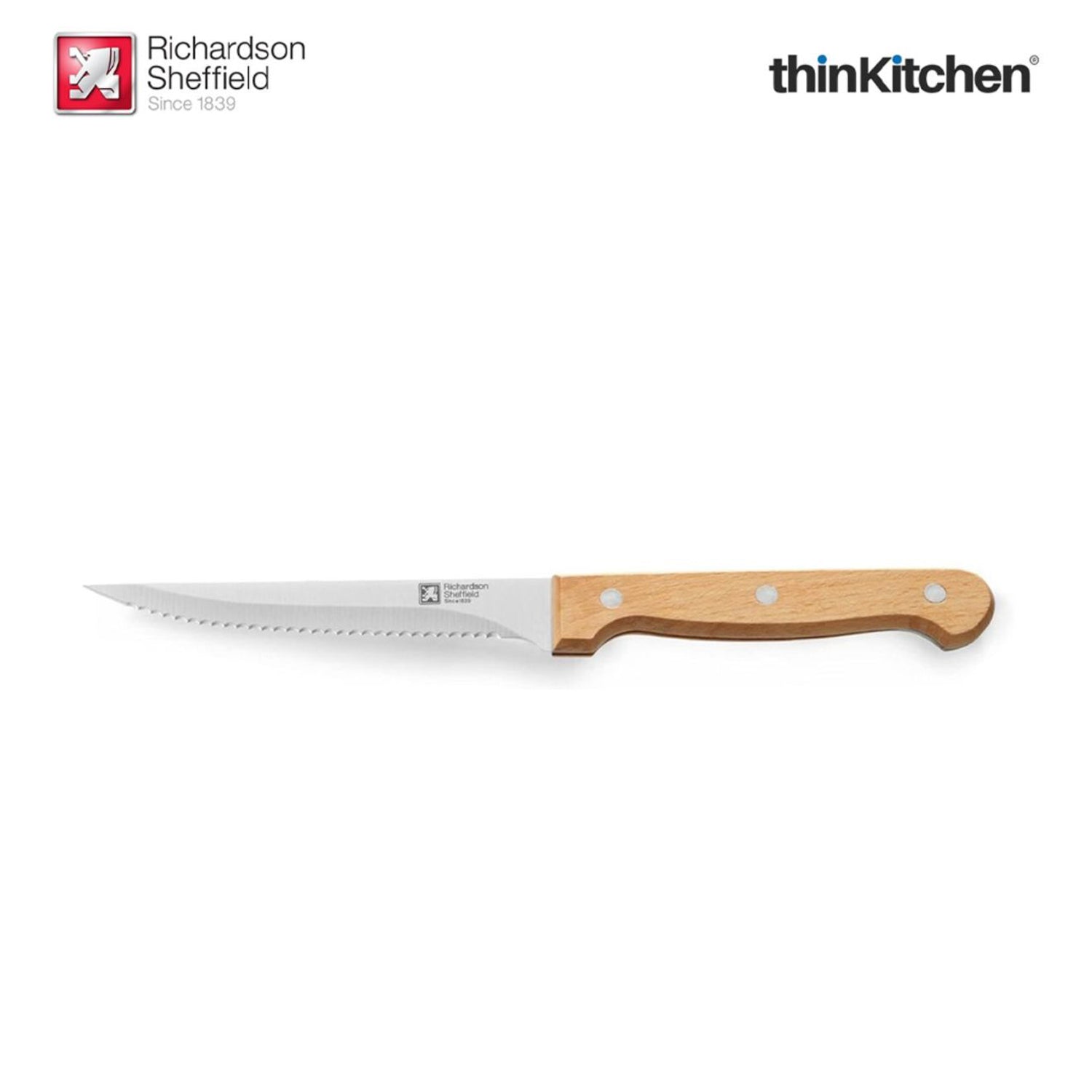 Richardson Sheffield Artisan Wood Steak Knife - 1