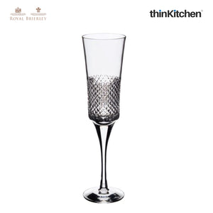 Royal Brierley Antibes Champagne Flute Glass, 210 ml