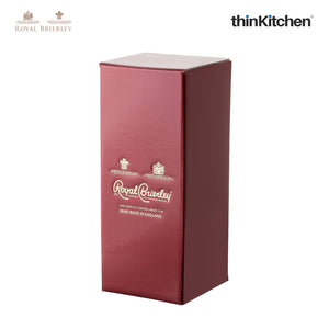 Royal Brierley Harris Ink Blue Crystal Highball Glass, 380 ml