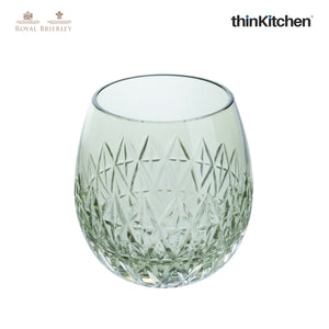 Royal Brierley Barra Olive Green Globe Tumbler, 310 ml