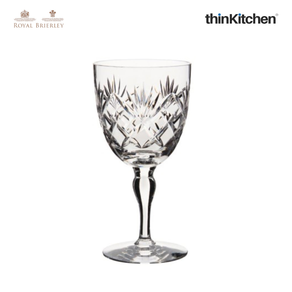 Royal Brierley Tall Braemar 1 x 150ml Premium Crystal Wine Glass for Red Wine, White Wine