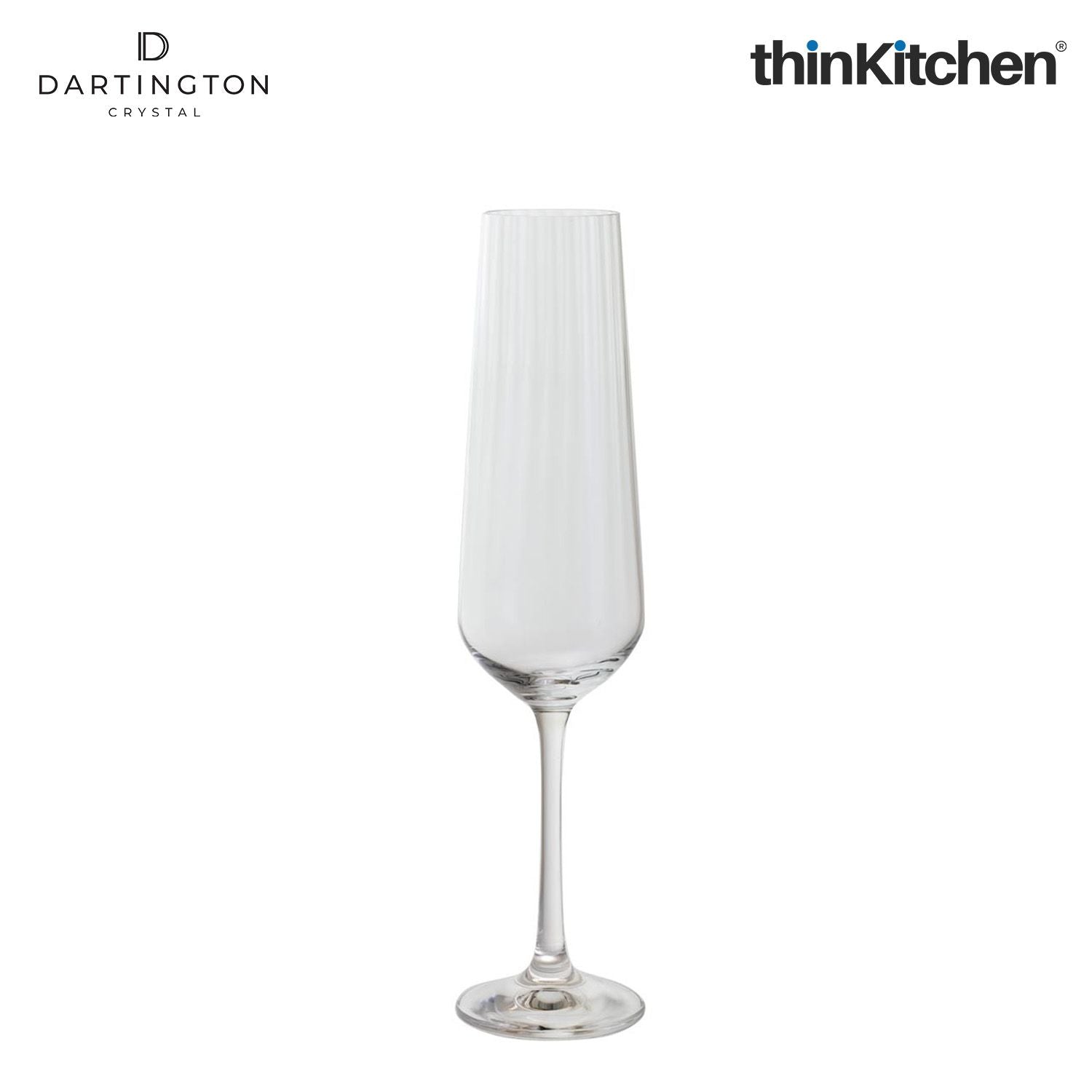 Premium Crystal Flute Glass Set of 4, 350ml Each| Cheers Optic Champagne Glasses Set | Handcrafted in England - 3